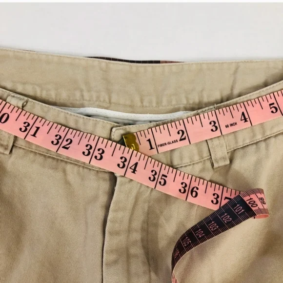 Paul Harris Design Cropped Tan Khaki Chino Style Pants Women Size 10 - Picture 6 of 7